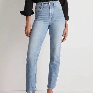 Madewell Curvy Perfect Vintage Jean in Fitzgerald Wash (NWT)